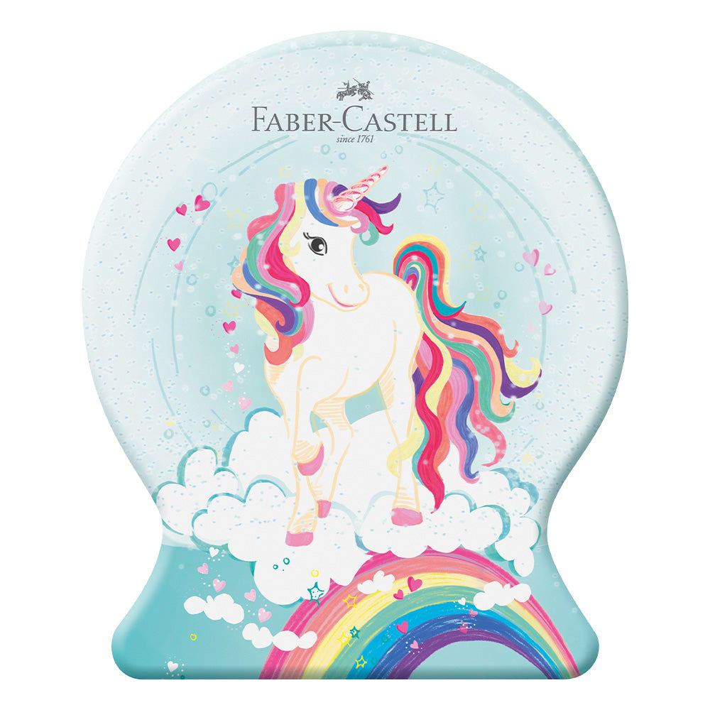 Faber-Castell Fibre-Tip Pen Connector Snow Globe Unicorn Set of 33 by Faber-Castell at Cult Pens