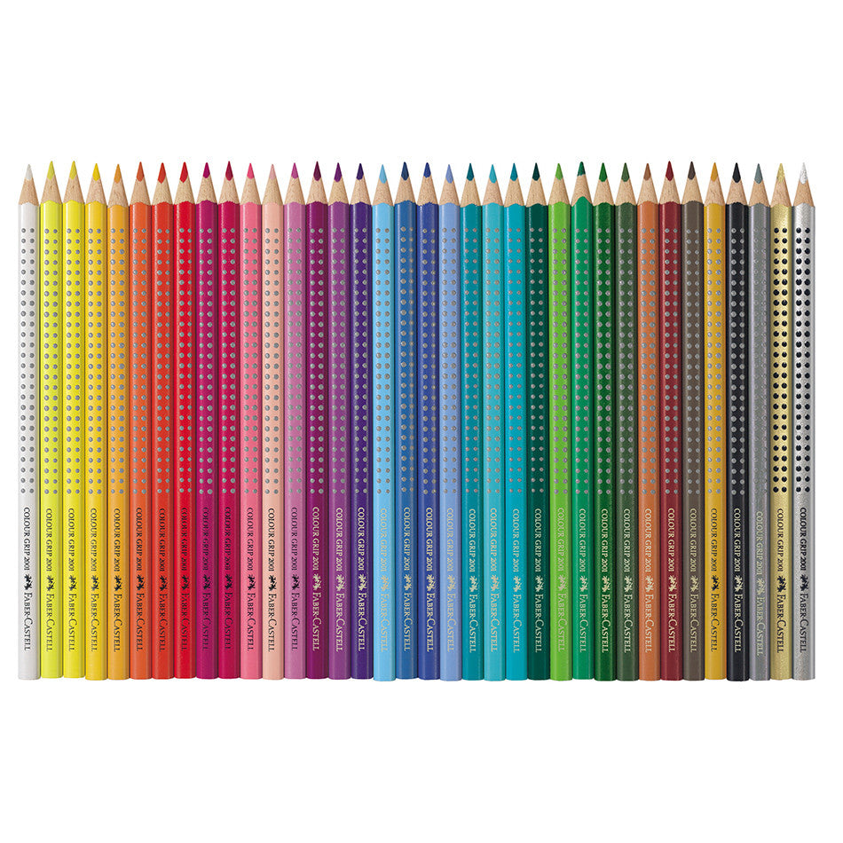 Faber-Castell Colour Grip Pencils Tin of 36 by Faber-Castell at Cult Pens