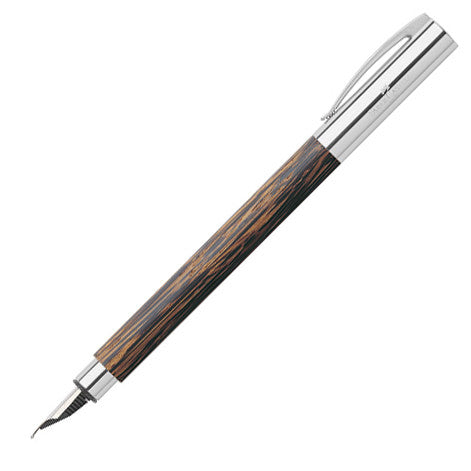 Faber-Castell Ambition Coconut Wood Fountain Pen by Faber-Castell at Cult Pens