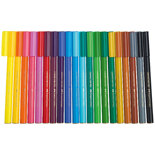Faber-Castell Connector Pens Set of 20 by Faber-Castell at Cult Pens