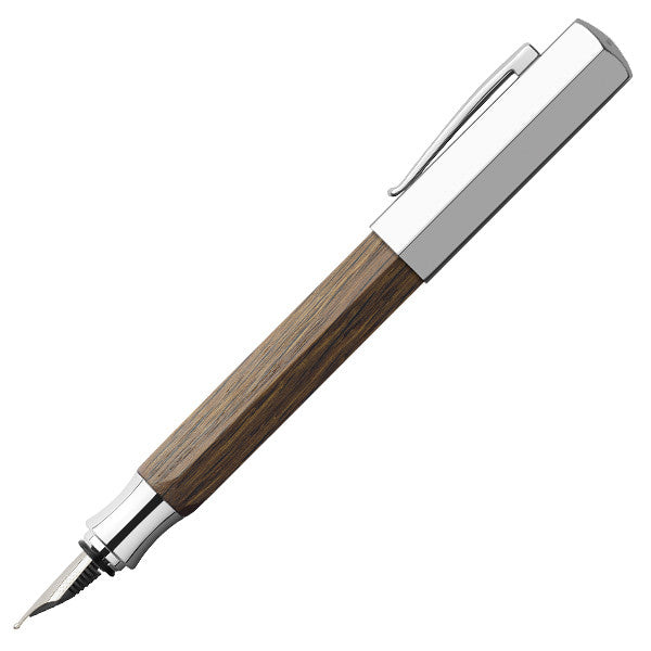 Faber-Castell Ondoro Fountain Pen Smoked Oak by Faber-Castell at Cult Pens