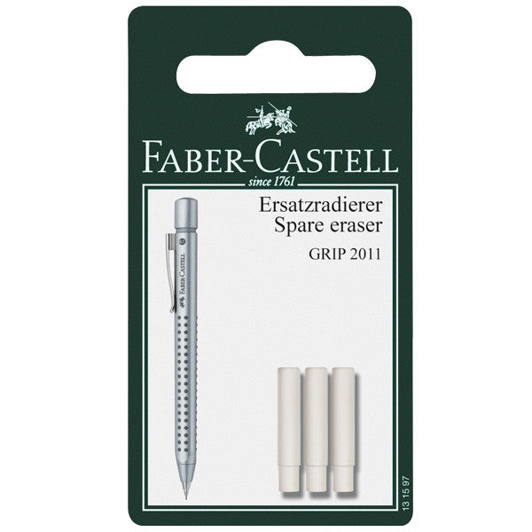 Faber-Castell Grip 2011 Eraser Refill 131597 by Faber-Castell at Cult Pens