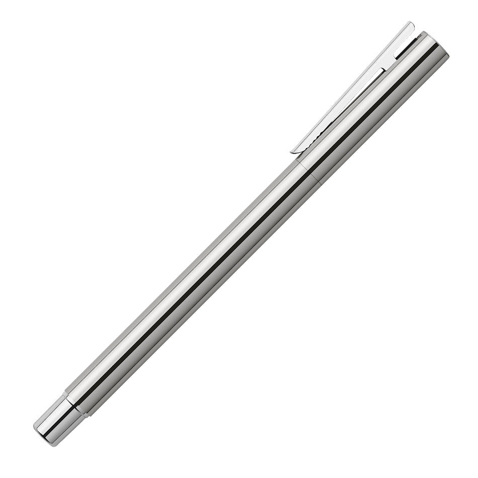 Faber-Castell Neo Slim Fountain Pen Stainless Steel by Faber-Castell at Cult Pens