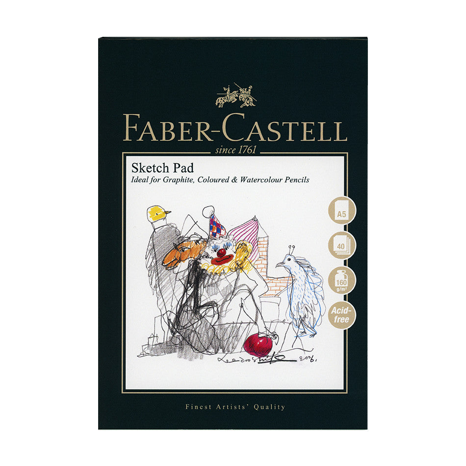 Faber-Castell Pencil Sketch Pad A5 by Faber-Castell at Cult Pens