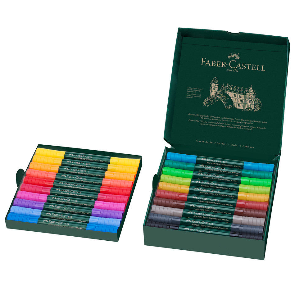 Faber-Castell Albrecht Durer Watercolour Markers Set of 20 by Faber-Castell at Cult Pens