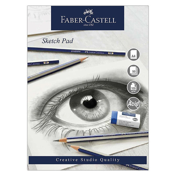 Faber-Castell Creative Studio Sketch Pad A4 by Faber-Castell at Cult Pens