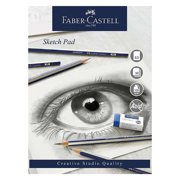 Faber-Castell Creative Studio Sketch Pad A5 by Faber-Castell at Cult Pens