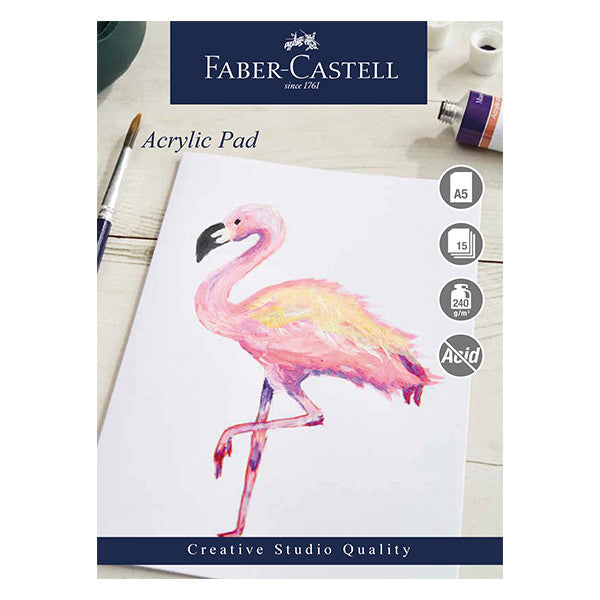 Faber-Castell Creative Studio Acrylic Pad A5 by Faber-Castell at Cult Pens
