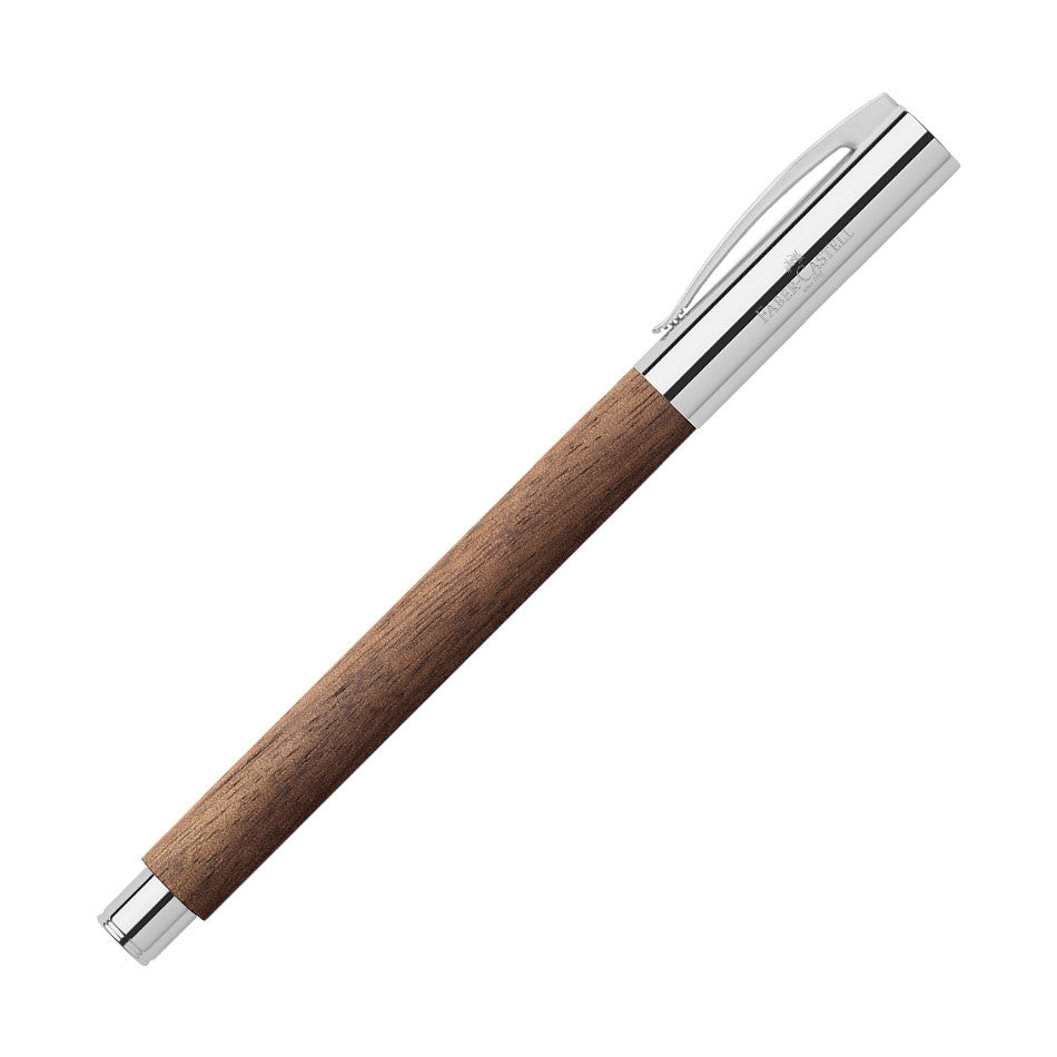 Faber-Castell Ambition Fountain Pen Walnut Wood by Faber-Castell at Cult Pens
