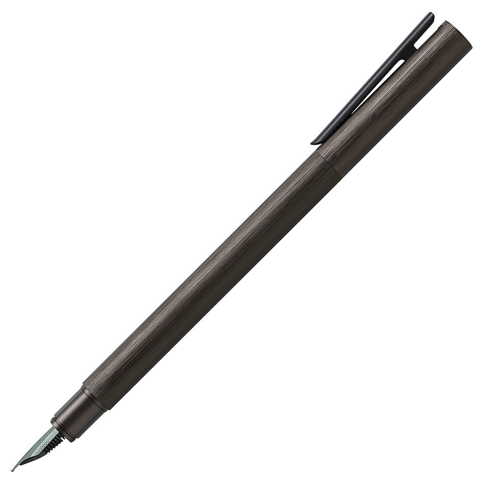 Faber-Castell Neo Slim Aluminium Fountain Pen Gunmetal by Faber-Castell at Cult Pens