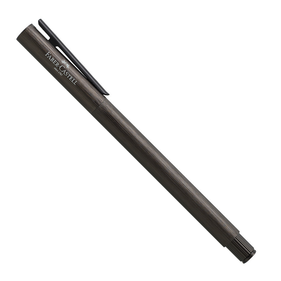 Faber-Castell Neo Slim Aluminium Rollerball Pen Gunmetal by Faber-Castell at Cult Pens