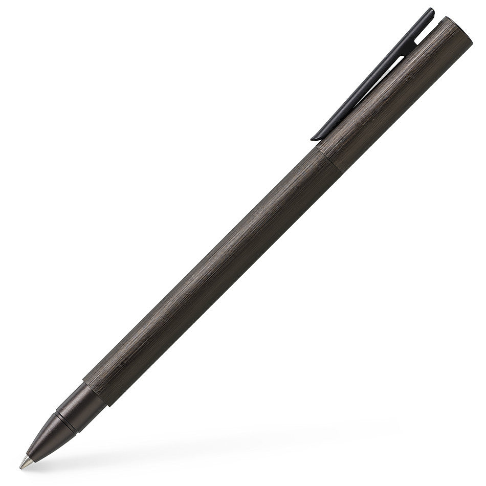 Faber-Castell Neo Slim Aluminium Rollerball Pen Gunmetal by Faber-Castell at Cult Pens