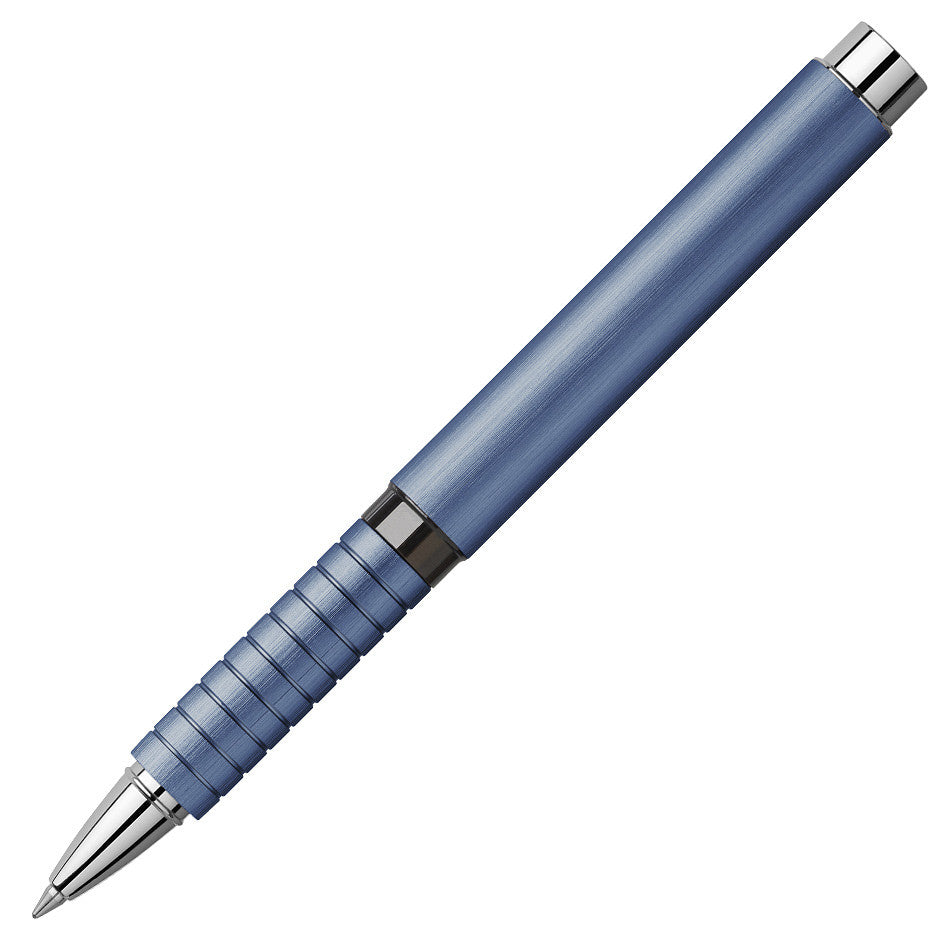 Faber-Castell Essentio Aluminium Rollerball Pen Blue by Faber-Castell at Cult Pens