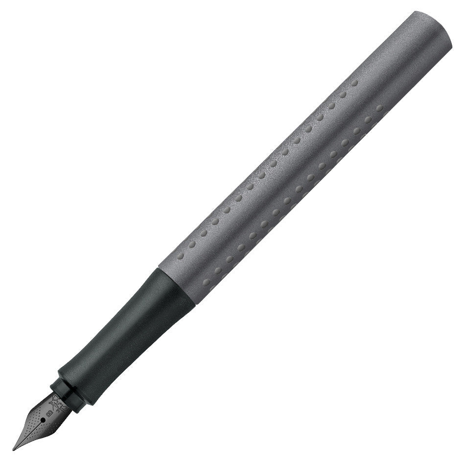 Faber-Castell Grip 2011 Fountain Pen Anthracite by Faber-Castell at Cult Pens