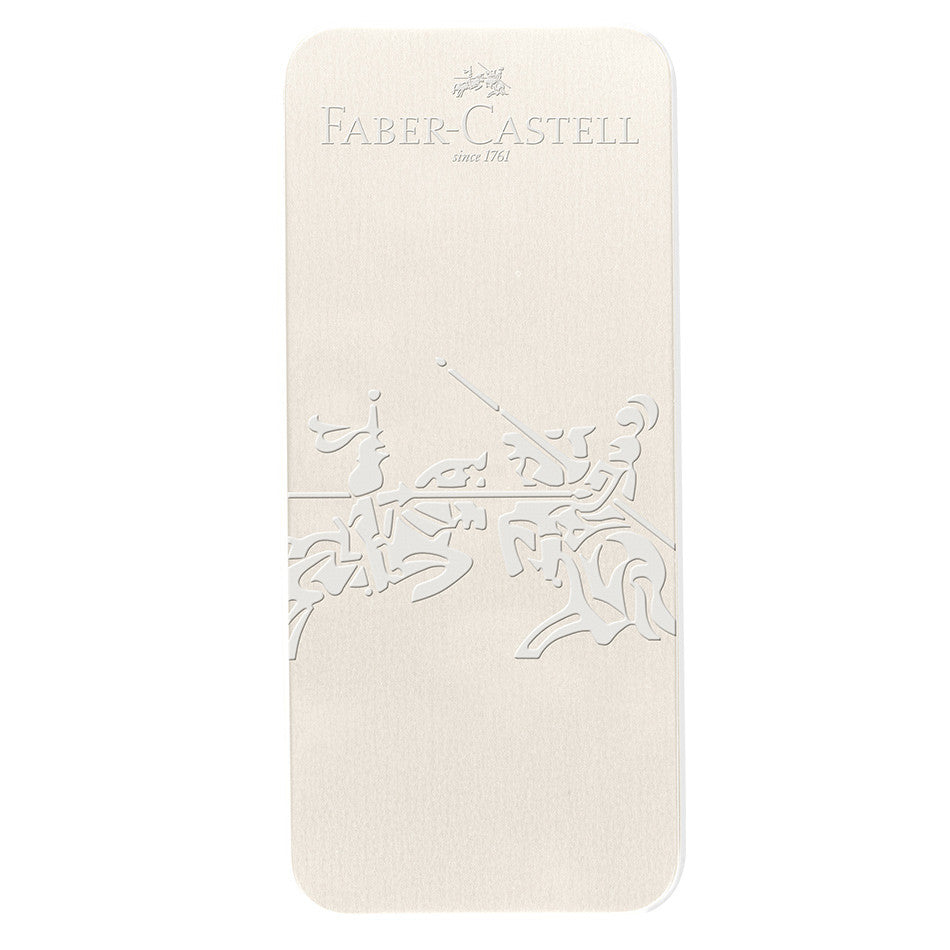 Faber-Castell Grip 2010 Fountain Pen and Ballpoint Set Coconut Milk by Faber-Castell at Cult Pens