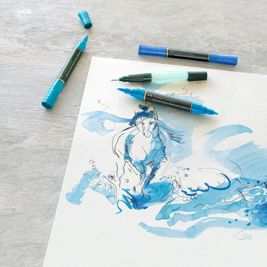 Faber-Castell® 5 Color Albrecht Durer Watercolor Marker Set