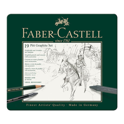 Faber-Castell Pitt Graphite Ultra Matte Pencils - 5 Piece Set