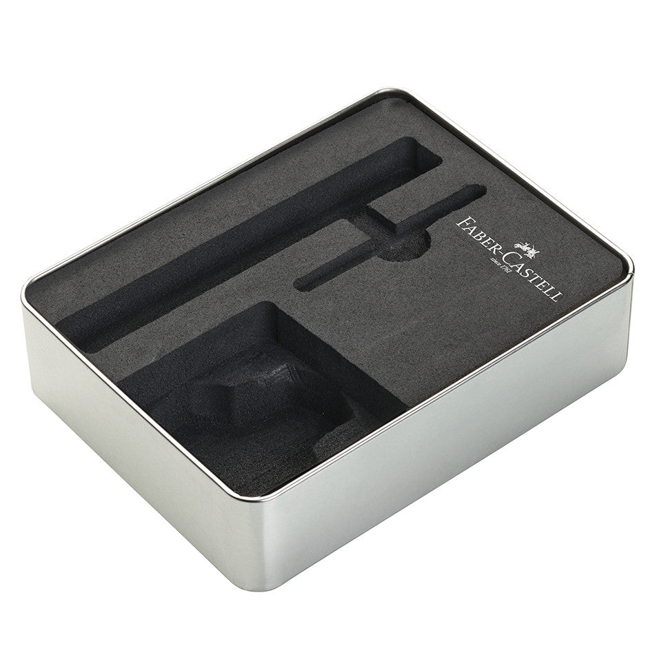Faber-Castell Empty Tin Box for 1 Pen, Ink and Converter by Faber-Castell at Cult Pens