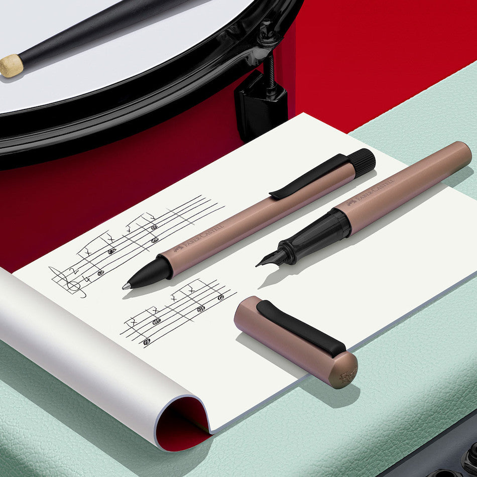 Faber-Castell Hexo Rollerball Pen Bronze by Faber-Castell at Cult Pens