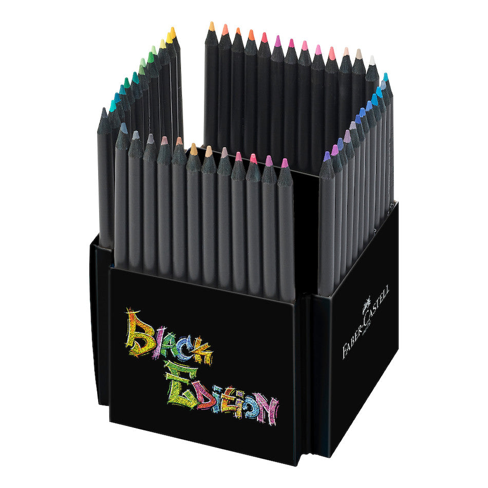 Faber-Castell Colour Pencil Black Edition Set of 50 by Faber-Castell at Cult Pens