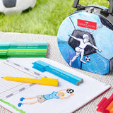 Faber-Castell Connector Pen Soccer Suitcase of 33 by Faber-Castell at Cult Pens