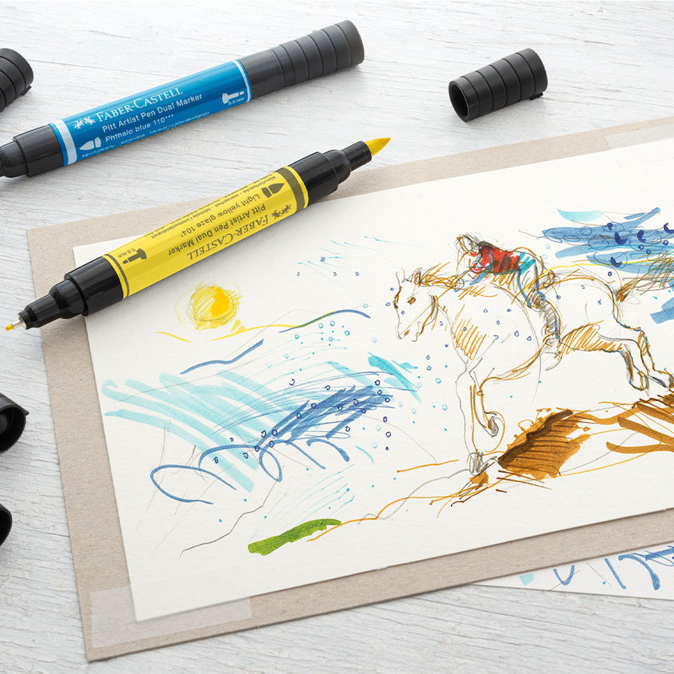 Faber-Castell Pitt Artist Pen Dual Marker by Faber-Castell at Cult Pens
