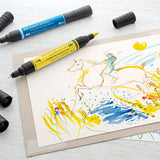 Faber-Castell Pitt Artist Pen Dual Marker Wallet of 20 by Faber-Castell at Cult Pens