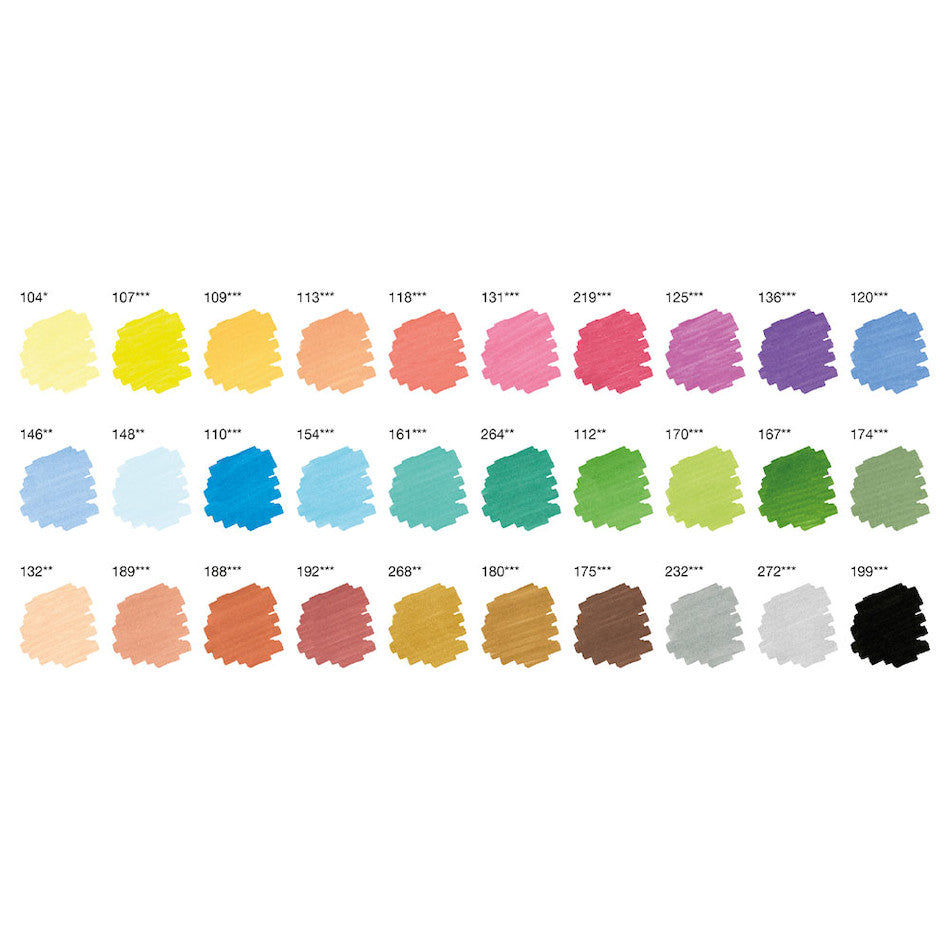 Faber-Castell Pitt Artist Pen Dual Marker Wallet of 30 by Faber-Castell at Cult Pens