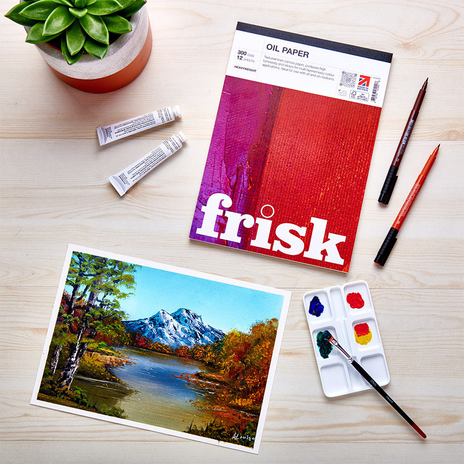 Frisk Oil Paper Pad A5 by Frisk at Cult Pens