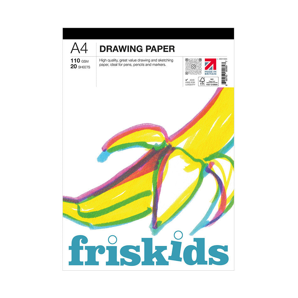 Frisk Friskids Drawing Paper Pad A4 by Frisk at Cult Pens