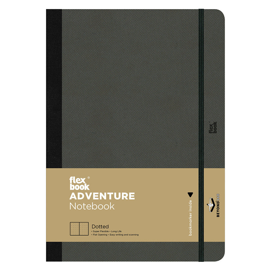 Flexbook Flex Global Adventure Notebook Large Off-Black by Flexbook at Cult Pens