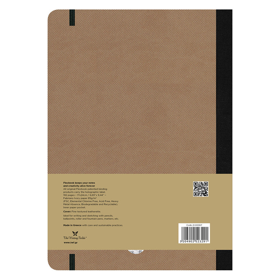 Flexbook Flex Global Adventure Notebook Large Camel by Flexbook at Cult Pens