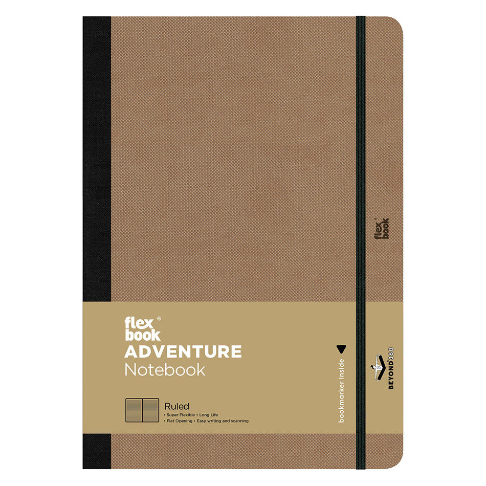 Flexbook Flex Global Adventure Notebook Large Camel by Flexbook at Cult Pens