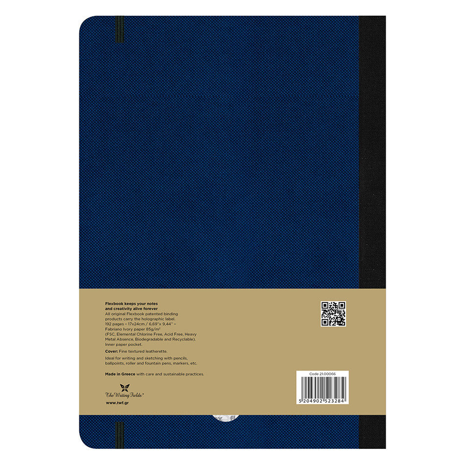 Flexbook Flex Global Adventure Notebook Large Royal Blue by Flexbook at Cult Pens