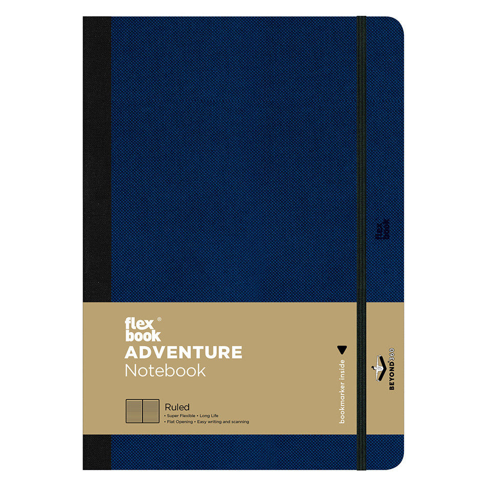 Flexbook Flex Global Adventure Notebook Large Royal Blue by Flexbook at Cult Pens