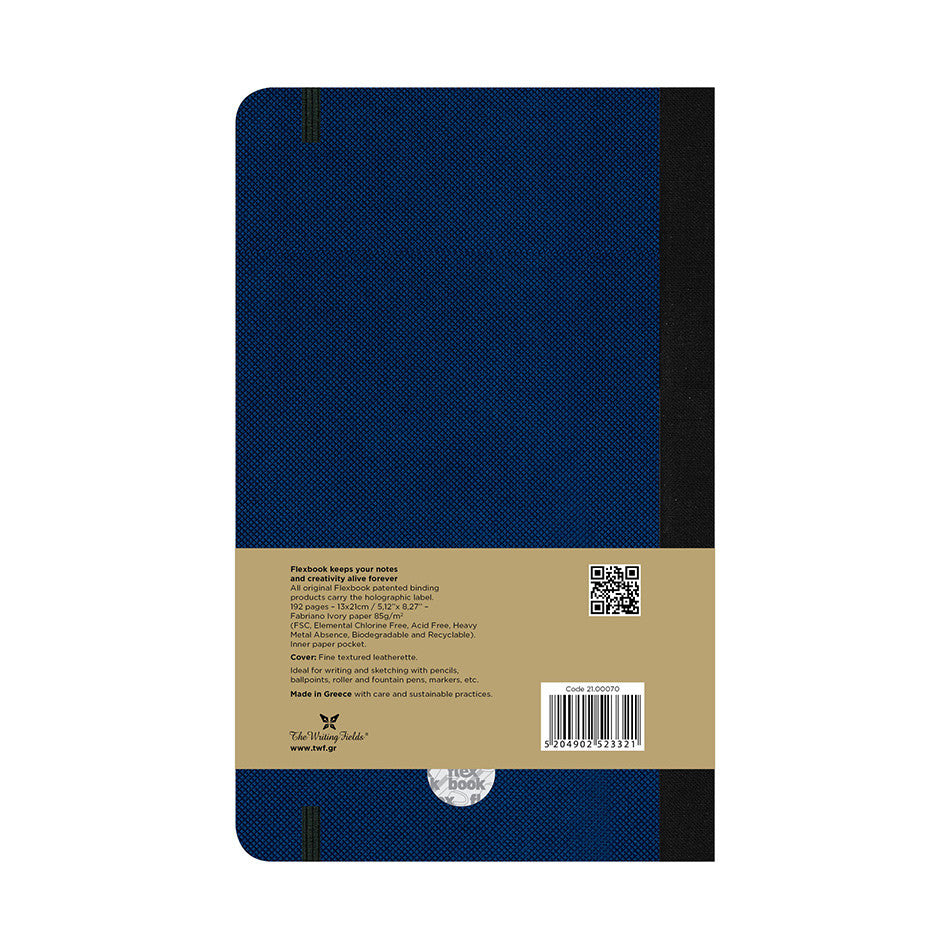 Flexbook Flex Global Adventure Notebook Medium Royal Blue by Flexbook at Cult Pens