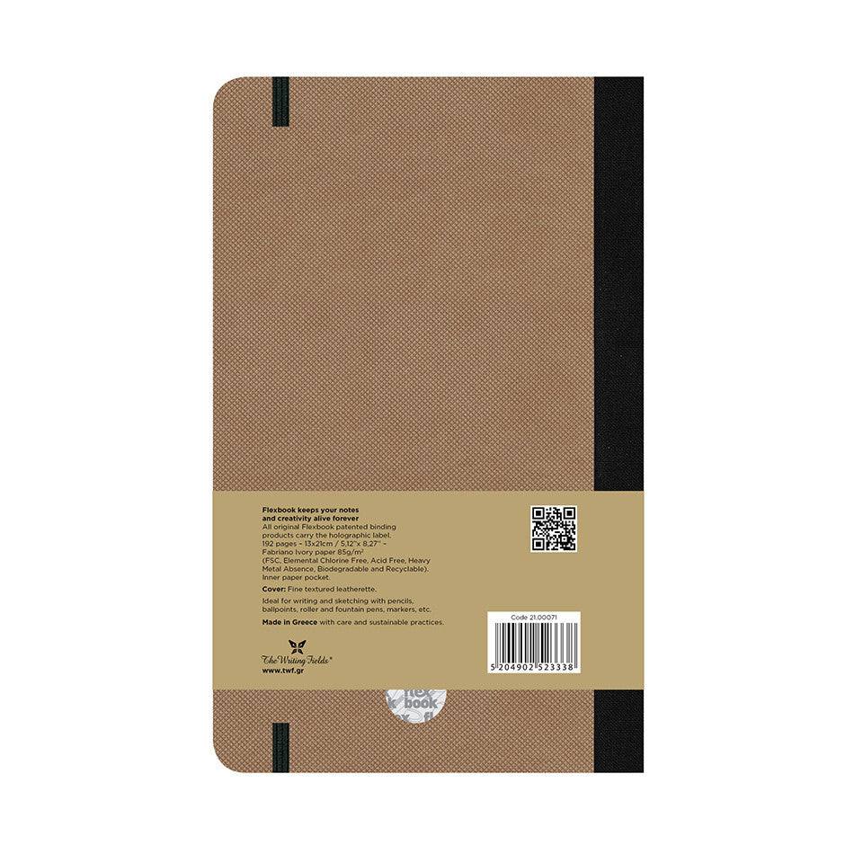 Flexbook Flex Global Adventure Notebook Medium Camel by Flexbook at Cult Pens
