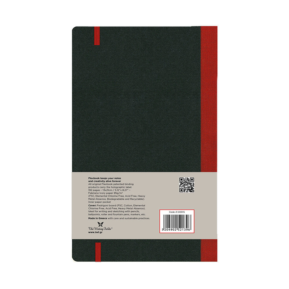 Flexbook Flex Global Notebook Medium Red by Flexbook at Cult Pens