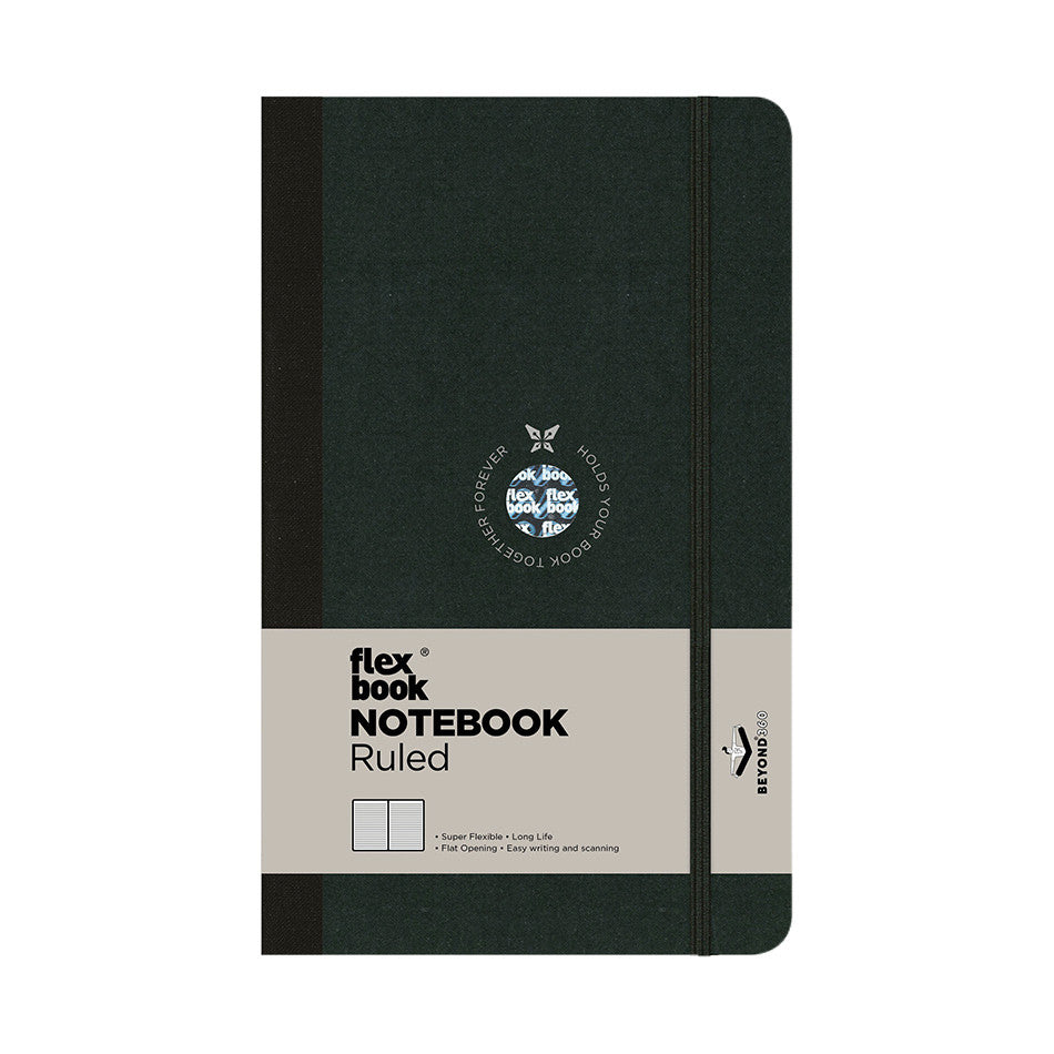 Flexbook Flex Global Notebook Medium Black by Flexbook at Cult Pens