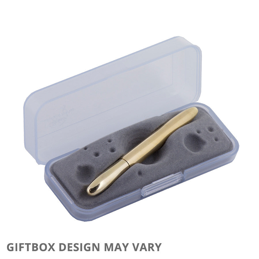 Fisher Space Pen Bullet Pressurised Ballpoint Pen Raw Brass by Fisher Space Pen at Cult Pens