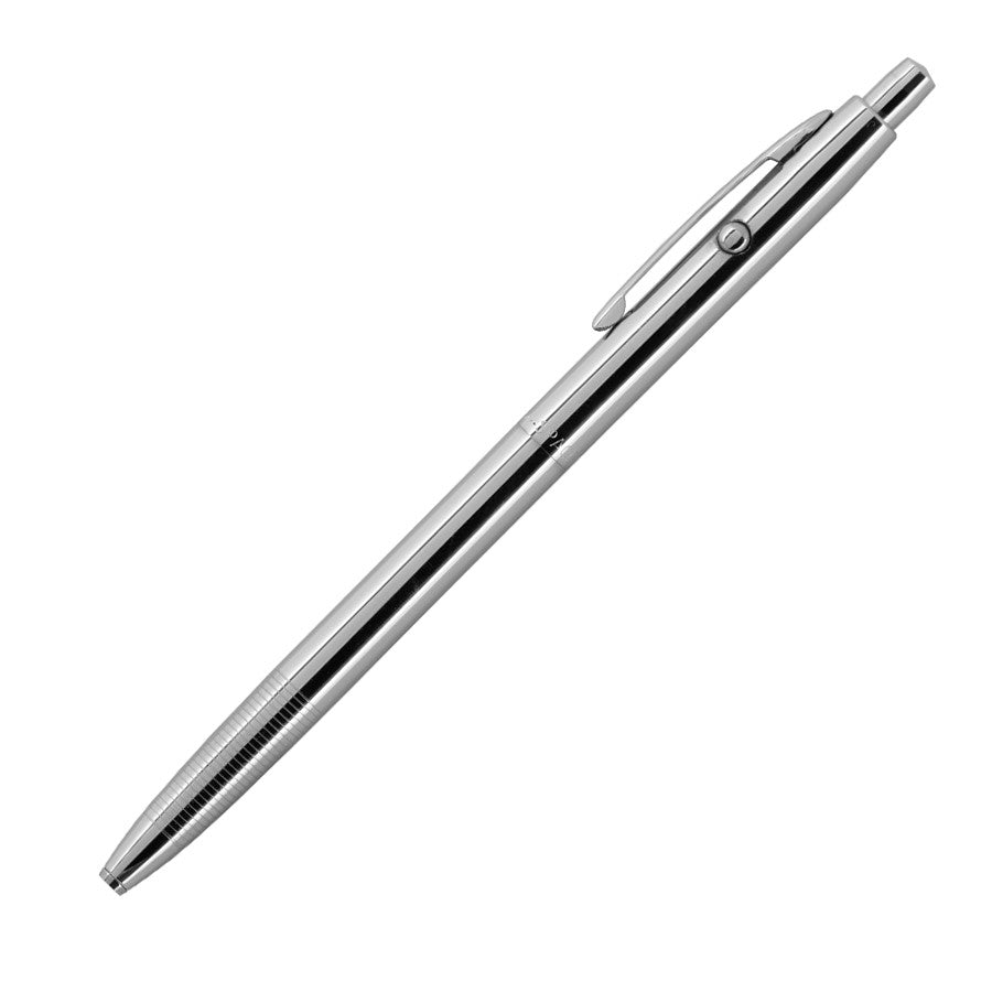 Fisher Space Pen Shuttle Pressurised Retractable Ballpoint Pen Chrome by Fisher Space Pen at Cult Pens