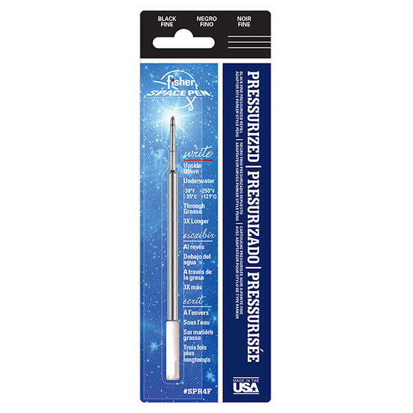 Fisher Space Pen PR Pressurised Ballpoint Pen Refill Fine by Fisher Space Pen at Cult Pens