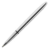 Fisher Space Pen Bullet Pressurised Ballpoint Pen Chrome with Black Leather Case by Fisher Space Pen at Cult Pens