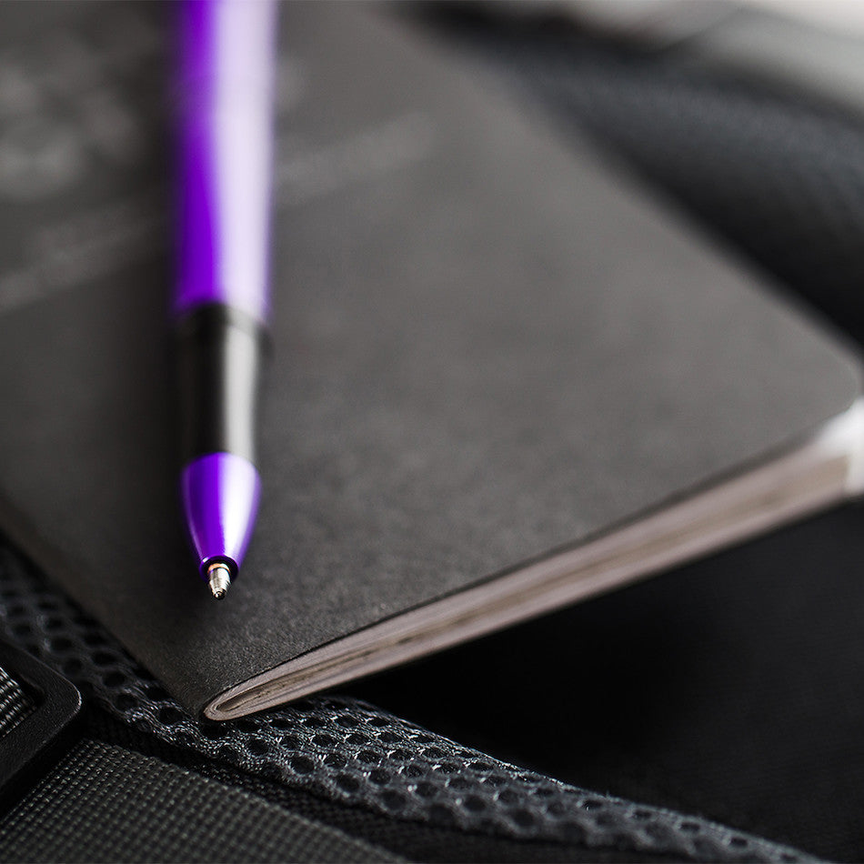 Fisher Space Pen Backpacker Pressurised Ballpoint Pen Purple by Fisher Space Pen at Cult Pens