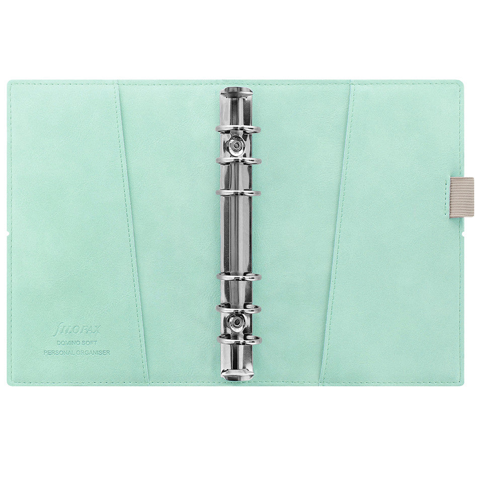 Filofax Domino Personal Organiser Soft Duck Egg by Filofax at Cult Pens