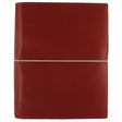Filofax Domino A5 Organiser Red by Filofax at Cult Pens