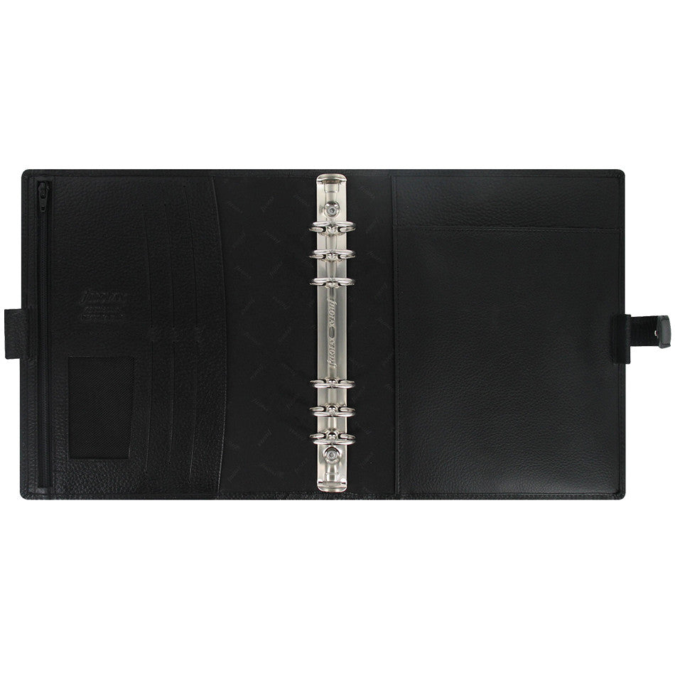 Filofax Finsbury A5 Organiser Black by Filofax at Cult Pens