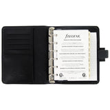 Filofax Metropol Pocket Organiser Black by Filofax at Cult Pens