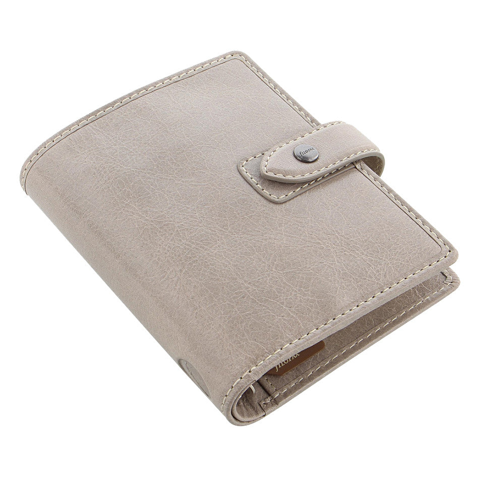Filofax Malden Pocket Organiser Stone by Filofax at Cult Pens