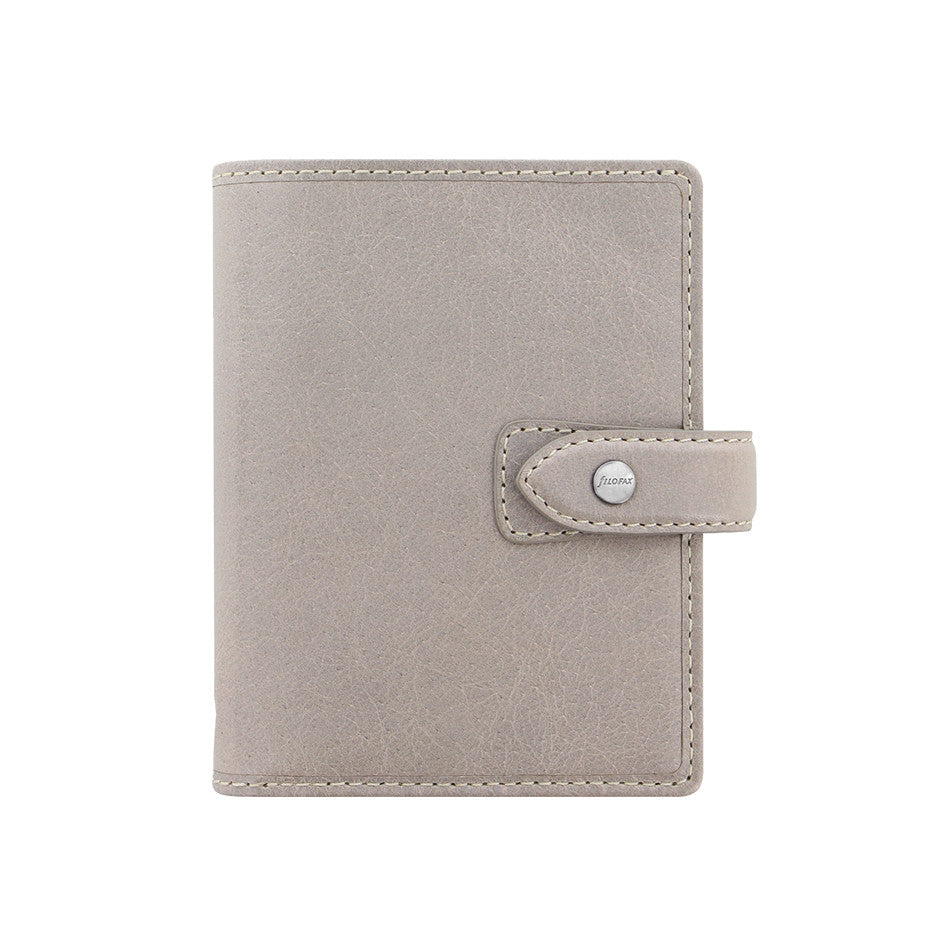 Filofax Malden Pocket Organiser Stone by Filofax at Cult Pens